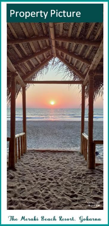 The Meraki Beach Resort Gokarna  Εξωτερικό φωτογραφία